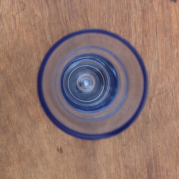 Bo Borgstrom Aseda Glassbruk Sweden Blue Glass Bamboo Vase excellent - Picture 6 of 8